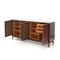 Wooden Sideboard with Faux Leather Doors by Dino Frigerio for Frigerio, 1960s, Image 7