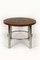 Bauhaus Round Table in Walnut by Robert Slezak, 1930s 14