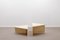 Travertine Triangle Coffee Tables from Up&Up, Italy, 1970s, Set of 2 2