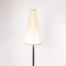 Black Floor Lamp on Tripod Base, 1950s 4