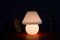 Lámpara de mesa en forma de hongo de cristal de Murano, años 70, Imagen 13
