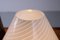 Glass Mushroom Swirl Table Lamp in Murano Glass, 1970s, Image 7