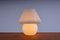 Lámpara de mesa en forma de hongo de cristal de Murano, años 70, Imagen 14