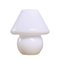 Lámpara de mesa en forma de hongo de cristal de Murano, años 70, Imagen 1