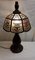 German Art Deco Table Lamp with Oak Base, 1920s 7