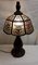 Lámpara de mesa alemana Art Déco con base de roble, años 20, Imagen 7