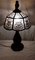 Lámpara de mesa alemana Art Déco con base de roble, años 20, Imagen 8