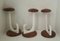 Teak Wall Hooks from Schönbuch, 1970s, Set of 3, Image 1