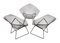 Diamond Chairs in the style of Harry Bertoia for Knoll International, Set of 3 3