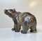 Bear Sculpture in Glazed Stoneware by Knud Kyhn for Royal Copenhagen, 1950s 1