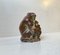 Stoneware Mother and Baby Monkey by Knud Kyhn for Royal Copenhagen, 1950s, Image 3