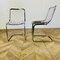 Vintage Chairs in Chrome by Gastone Rinaldi, 1970s, Set of 4 3