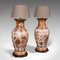 Art Deco Chinese Ceramic Table Lamps, 1940s, Set of 2 1