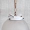 2-Tone Glass Pendant Light, 1900s 5