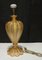 Table Lamp in Golden Murano Glass 8
