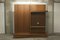 Scandinavian Wardrobe with Secret Door and Round Mirror from LB, 1960s, Image 9