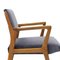Armlehnstühle aus Holz und Samt von Galleria Mobili Darte Cantù, 1950er, 2er Set 10