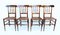 Neo-Gothic Chairs in Walnut, 1890s, Set of 4 2