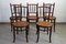 Viennese Canées Chairs from Fischel, 1890s, Set of 5 14