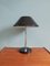 Modern Table Lamp in Black Lacquered Metal, 1950s 11