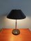 Lampada da tavolo moderna in metallo laccato nero, anni '50, Immagine 4