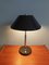 Modern Table Lamp in Black Lacquered Metal, 1950s 4