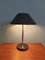 Modern Table Lamp in Black Lacquered Metal, 1950s 14