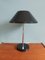 Modern Table Lamp in Black Lacquered Metal, 1950s 1