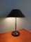 Modern Table Lamp in Black Lacquered Metal, 1950s 2