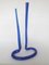 Twisted Glass Vase in Blue Cobalt, 1970s 4