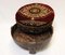 Antique Indian Hand Carved Chakki Rice Mill Stool or Ottoman, 1950s 10