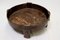 Taburete de molino de arroz Chakki indio antiguo tallado a mano, años 50, Imagen 3