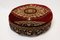 Antique Indian Hand Carved Chakki Rice Mill Stool or Ottoman, 1950s, Image 4
