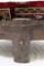 Antique Indian Hand Carved Chakki Rice Mill Stool or Ottoman, 1950s, Image 14