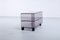 Transparent Smoked Acrylic Glass Sidetable Cart attributed to Michel Dumas for Roche Bobois, 1970s, Image 12