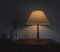 Lampada da tavolo Art Déco in ottone, Danimarca, anni '30, Immagine 13