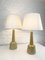 Danish Tall Ceramic Table Lamps by Esben Klint for Le Klint, 1960, Set of 2 9