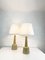 Danish Tall Ceramic Table Lamps by Esben Klint for Le Klint, 1960, Set of 2, Image 2