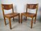 Leather Dining Chairs, Set of 2, Image 1