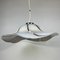 Grey Swirl Murano Glass Pendant Lamp, Italy, 1970s 9