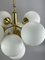 9-Flame Sputnik Chandelier in Opaline Glass from Kaiser Leuchten, 1960s, Image 7