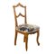 Alfonsin Era Walnut & Upholstered Chair, Spain, 1880 1