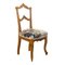 Alfonsin Era Walnut & Upholstered Chair, Spain, 1880, Image 1