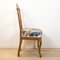 Alfonsin Era Walnut & Upholstered Chair, Spain, 1880 4