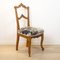 Alfonsin Era Walnut & Upholstered Chair, Spain, 1880, Image 3