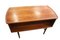 Danish Freestanding Desk with Bevelled Edges and Bookshelf, 1960s, Image 2