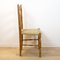 Rustic Chair with Woven Seat, Spain, 1950s 4