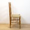Rustic Chair with Woven Seat, Spain, 1950s, Image 4
