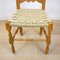 Rustic Chair with Woven Seat, Spain, 1950s 10
