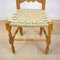 Rustic Chair with Woven Seat, Spain, 1950s, Image 10